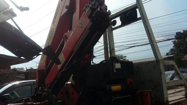 10ล้อติดเครนพับ...210 แรง. Isuzu FXZ13NFY-3902736. เครน4.70ตัน. เล่มพร้อม