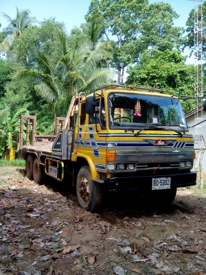 ขายเทลเลอร์10ล้อ1เพลา บรรทุกรถเกี่ยวข้าว