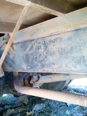 ขายเทลเลอร์10ล้อ1เพลา บรรทุกรถเกี่ยวข้าว