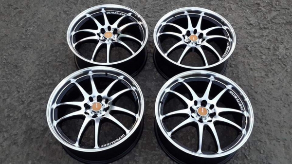 Yachoyoda LW-02 ขอบ 17 4รู100/114 ครบชุด 4วง