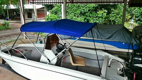 ขายเรือ 14 ฟุต เครื่อง df30 ครับ พร้อมเทเลอร์ครับ