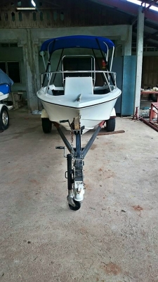 ขายเรือ 14 ฟุต เครื่อง df30 ครับ พร้อมเทเลอร์ครับ