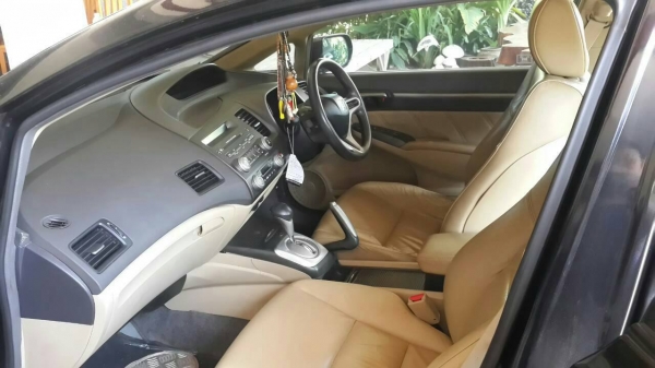 HONDA CIVIC 1.8 Vtec เกียร์ออโต้ ปี2008 ไมล์น้อย เบาะหนัง