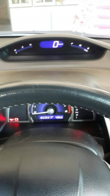 HONDA CIVIC 1.8 Vtec เกียร์ออโต้ ปี2008 ไมล์น้อย เบาะหนัง