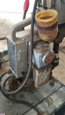 สว่านแท่นแม่เหล็ก สภาพมือสองญี่ปุ่น ไฟ 110 เดินเจาะระบบออโต้ได้ สว่านแท่นแม่เหล็ก สภาพมือสองญี่ปุ่น ไฟ 110 เดินเจาะระบบออโต้ได้