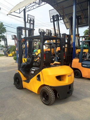 -:-*&bull;*ข า ย ร ถ ย ก นำ เ ข้ า*&bull;*-:-KOMATSU FD25-16 เครื่องดีเซล เสาสูง4เมตร เกียร์ออโต้ สนใจติดต่อ083-062-0223/098-329-9549(ปอนด์)