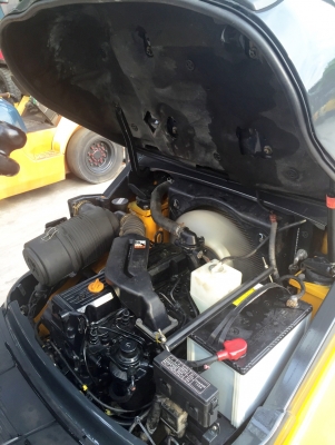 -:-*&bull;*ข า ย ร ถ ย ก นำ เ ข้ า*&bull;*-:-KOMATSU FD25-16 เครื่องดีเซล เสาสูง4เมตร เกียร์ออโต้ สนใจติดต่อ083-062-0223/098-329-9549(ปอนด์)