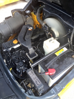 -:-*&bull;*ข า ย ร ถ ย ก นำ เ ข้ า*&bull;*-:-KOMATSU FD25-16 เครื่องดีเซล เสาสูง4เมตร เกียร์ออโต้ สนใจติดต่อ083-062-0223/098-329-9549(ปอนด์)