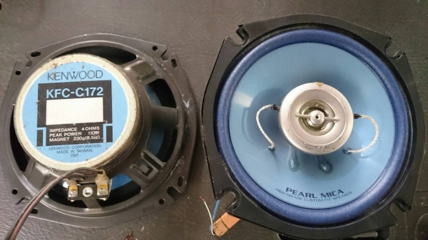 ลำโพงดอก 6 นิ้ว Kenwood KFC-c172 กลางแหลมชัด ๆ