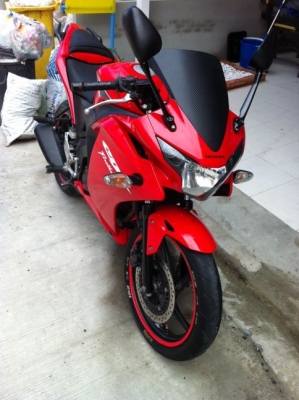 ขาย cbr150iสีแดง ปี2011 ราคา 42,000 บาท ราคานี้ไม่ลดแล้ว