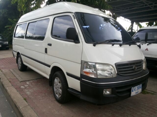 รถตู้ TOYOTA หลังคาสูง ปี 2003 สวยเดิมบางๆ เครื่องเดิม 5 แอล