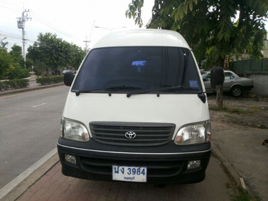 รถตู้ TOYOTA หลังคาสูง ปี 2003 สวยเดิมบางๆ เครื่องเดิม 5 แอล