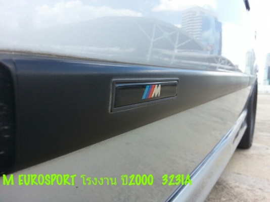 ขาย BMW E36 ปี2000 323IA  M EUROSPORT ตัวสุดท้าย รถBODYสวยไม่มีชน เครื่อง1JZ เครื่องดี ช่วงล่างดี แอร์DIGITAL ONBOARD ระบบไฟใช้ได้ครบ ภายในลายไม้ AIRBAG คู่ ไฟท้ายขาวแดงแท้ ไฟหน้าหยดน้ำ ไฟXENON หน้า BIGNOSE ยางอะใหล่ แม่แรงครบ ภายในเบาะหนังแท้ ฟิล์มHIKOOL