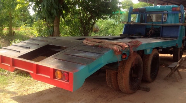 **580,000 บ.ต่อรอง /// 10ล้อ MITSU FUSO MA-195 10สปีด เทนเลอร์2เพลา ขนแบคโฮPC-200 **ขาย MITSUBISHI FUSO MA-195 10ล้อ2เพลา เทนเลอร์ขนย้าย แบคโฮ 200/320 หางต่อใหม่ พร้อมใช้งาน MITSUBISHI FN527M-A2xxxx 6D16-195HP 10SPEED เครื่องเดิม เกียร์เดิม เครื่องดี แห้ง