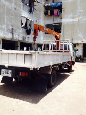 ขาย ( ราคา 395,000บ) HINO KM 779 เครน UNIC 2.5 T ช่วงยาว 5 มสภาพดีพร้อมใช้งาน เล่มทะเบียนพร้อมโอน