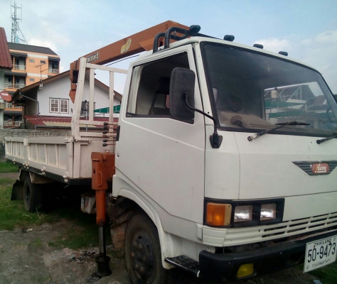 ขาย ( ราคา 395,000บ) HINO KM 779 เครน UNIC 2.5 T ช่วงยาว 5 มสภาพดีพร้อมใช้งาน เล่มทะเบียนพร้อมโอน