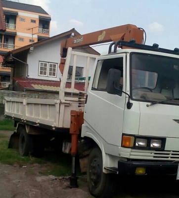 ขาย ( ราคา 395,000บ) HINO KM 779 เครน UNIC 2.5 T ช่วงยาว 5 มสภาพดีพร้อมใช้งาน เล่มทะเบียนพร้อมโอน