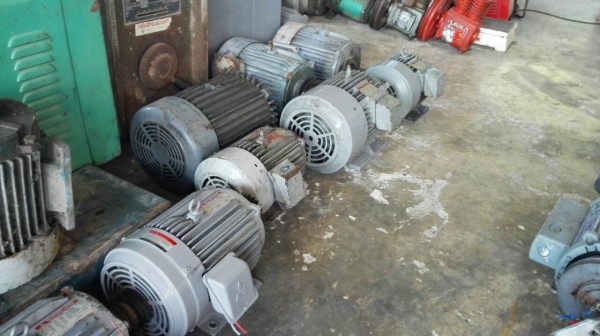 Sale>> มอเตอร์ Mitsubishi 7.5 HP. ไฟ 380 V. 1450 RPM. สภาพเดิมๆสวยสดใหม!! 089-2499-123 นครปฐม