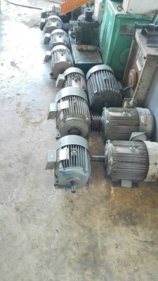 Sale>> มอเตอร์ Mitsubishi 7.5 HP. ไฟ 380 V. 1450 RPM. สภาพเดิมๆสวยสดใหม!! 089-2499-123 นครปฐม