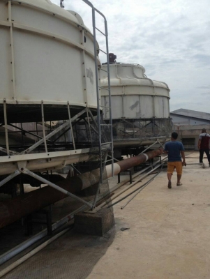 ขายคูลลิ่งทาวเวอร์ขนาด800 ตันเหลียงชิเส้นผ่านศูนย์กลาง 6 เมตรจำนวน 6 ชุดราคาชุดละ 80,000 บาท