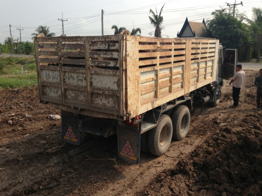 สิบล้อสองเพลามือสอง/ Mitsubishi FN527 TF/ SN:7100/ สวยเต็ม ประกันชั้น 3 พร้อมวิ่งได้เลย