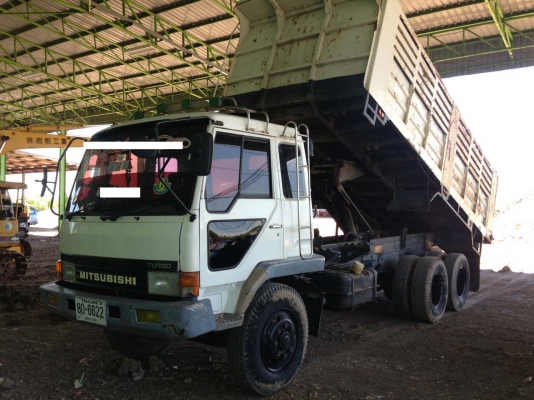 สิบล้อสองเพลามือสอง/ Mitsubishi FN527 TF/ SN:7100/ สวยเต็ม ประกันชั้น 3 พร้อมวิ่งได้เลย