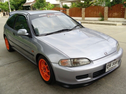 Honda civic 3d สีสวย แม็กสวย รถปี95เกียร์ออโต้ ติดแก๊ส lpg.ประหยัด Honda civic 3d สีสวย แม็กสวย รถปี95เกียร์ออโต้ ติดแก๊ส lpg.ประหยัด