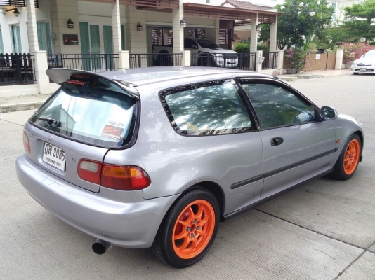 Honda civic 3d สีสวย แม็กสวย รถปี95เกียร์ออโต้ ติดแก๊ส lpg.ประหยัด Honda civic 3d สีสวย แม็กสวย รถปี95เกียร์ออโต้ ติดแก๊ส lpg.ประหยัด