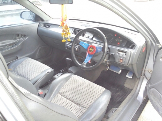 Honda civic 3d สีสวย แม็กสวย รถปี95เกียร์ออโต้ ติดแก๊ส lpg.ประหยัด Honda civic 3d สีสวย แม็กสวย รถปี95เกียร์ออโต้ ติดแก๊ส lpg.ประหยัด