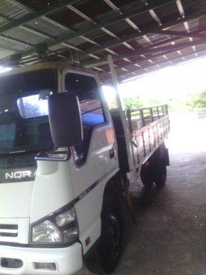หกล้อ อีชูซ NQR150ปี50 ห้างแท้ ช่วงยาว 4.30ม สภาพดีสวยจัดเดิมทั้งค้น เล่มทะเบียนพร้อมโอน ราคา 589,000บ ต่อรอง