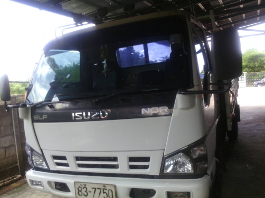 หกล้อ อีชูซ NQR150ปี50 ห้างแท้ ช่วงยาว 4.30ม สภาพดีสวยจัดเดิมทั้งค้น เล่มทะเบียนพร้อมโอน ราคา 589,000บ ต่อรอง