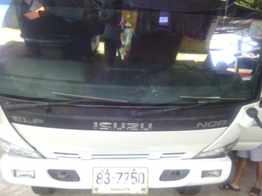 หกล้อ อีชูซ NQR150ปี50 ห้างแท้ ช่วงยาว 4.30ม สภาพดีสวยจัดเดิมทั้งค้น เล่มทะเบียนพร้อมโอน ราคา 589,000บ ต่อรอง