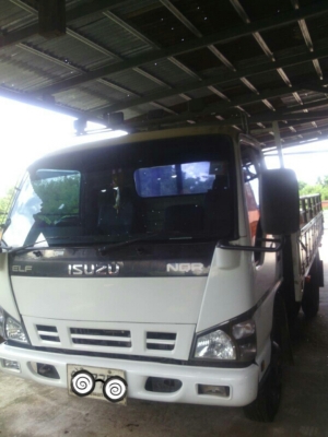 หกล้อ อีชูซ NQR150ปี50 ห้างแท้ ช่วงยาว 4.30ม สภาพดีสวยจัดเดิมทั้งค้น เล่มทะเบียนพร้อมโอน ราคา 589,000บ ต่อรอง