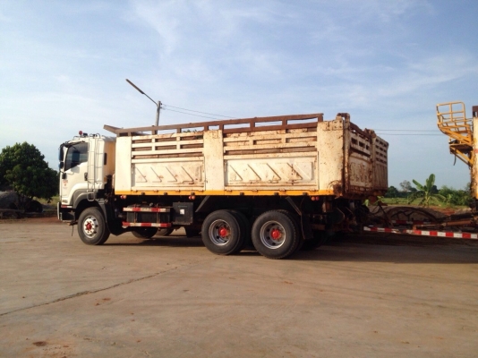 ขายด่วน รถสิบล้อพ่งดั้มพ์ แม่ลูก. Isuzu. Dega 360. ปี53. พร้อมใช้งาน