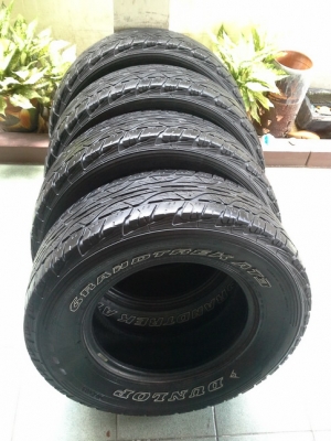 Dunlop AT3 ขนาด 245/70/16 ปี08 สภาพดี 1ชุด