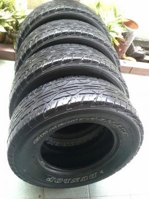 Dunlop AT3 ขนาด 245/70/16 ปี08 สภาพดี 1ชุด