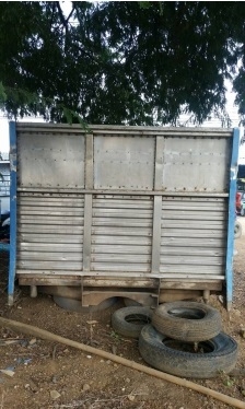 กระบะสแตนเลสหนา 2.15 x 4.35 เมตร