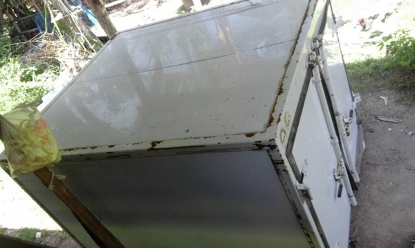 ตู้แห้งติดวีโก้ ตู้ใส่สินค้าติดวีโก้ ตู้คาร์โก้ติดวีโก้ มือสองครับ