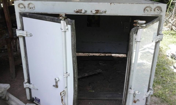 ตู้แห้งติดวีโก้ ตู้ใส่สินค้าติดวีโก้ ตู้คาร์โก้ติดวีโก้ มือสองครับ