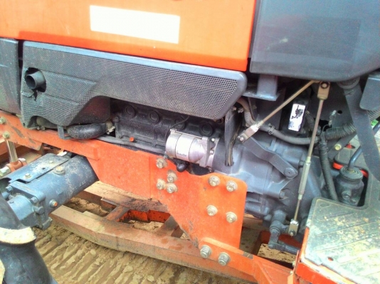 KUBOTA L4508DI พร้อมดันหน้าและผานหลัง รถไร่ ยางใหม่4เส้น