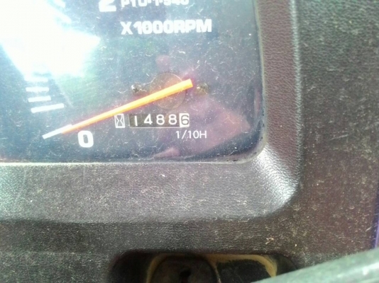 KUBOTA L4508DI พร้อมดันหน้าและผานหลัง รถไร่ ยางใหม่4เส้น