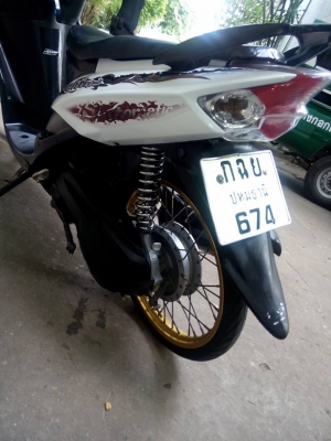 ขายลูกเดียว mioตาโตปี2550รถบ้านๆ รถมีเล่มเอกสารชุดโอนครบ