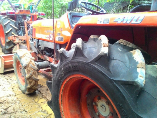 KUBOTA L3408 พร้อมดันหน้า ยางหลังใหม่