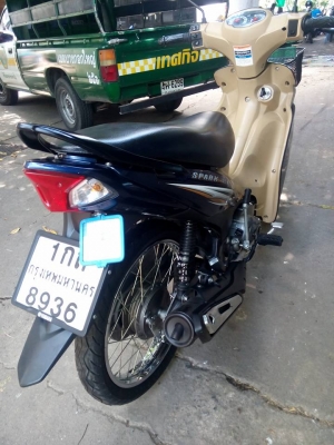 ขายลูกเดียว spark115i สตาทมือปี2556รถบ้านๆ เล่มเอกสารครบ