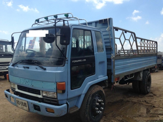 หกล้อมือสอง,Isuzu FSR11H กระบะสแตนเลส เครื่องยนต์ 6 สูบ 145 แรง พร้อมใช้