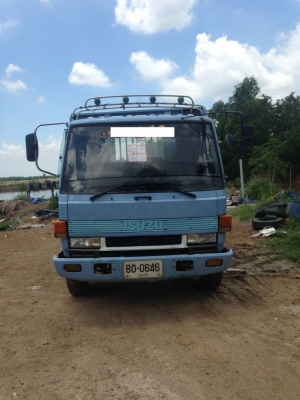 หกล้อมือสอง,Isuzu FSR11H กระบะสแตนเลส เครื่องยนต์ 6 สูบ 145 แรง พร้อมใช้