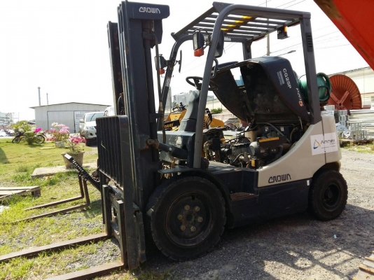 นาทีทองงง CROWN Fork-Lift ติดแก๊ส LPG รับโหลด 2.5 ตัน สูง 3 เมตรกว่า ซื้อมือหนึ่งจากศูนย์ Crown Thailand มีศูนย์ซ่อมและอะไหล่ นาทีทองงง CROWN Fork-Lift ติดแก๊ส LPG รับโหลด 2.5 ตัน สูง 3 เมตรกว่า ซื้อมือหนึ่งจากศูนย์ Crown Thailand มีศูนย์ซ่อมและอะไหล่