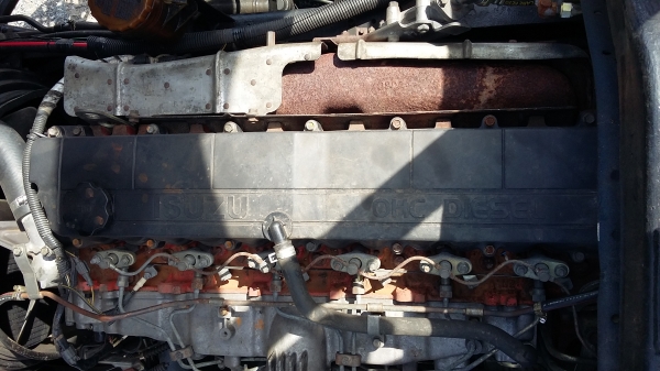 ขายรถ 10 ล้อ เทลรเลอร์รถเกี่ยว ISUZU เดก้า เครื่อง 6HE=195 แรงม้า