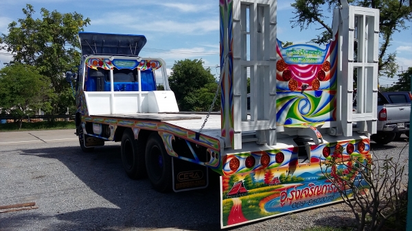 ขายรถ 10 ล้อ เทลรเลอร์รถเกี่ยว ISUZU เดก้า เครื่อง 6HE=195 แรงม้า