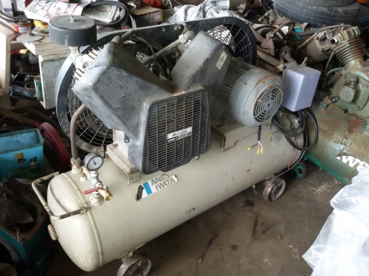 ขายปั๊มลม IWATA ขนาด7.5แรง ทูสเตท ไฟ380v